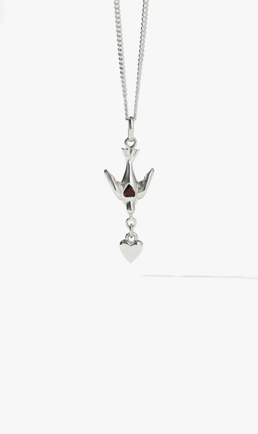 * Meadowlark | Love Dove Necklace Set Silver | Jewellery