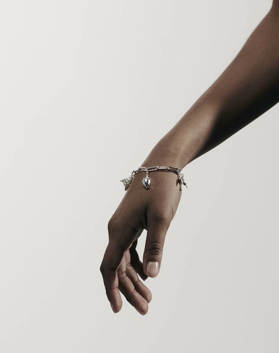 * Meadowlark | Charm Bracelet 17Cm Silver | Jewellery