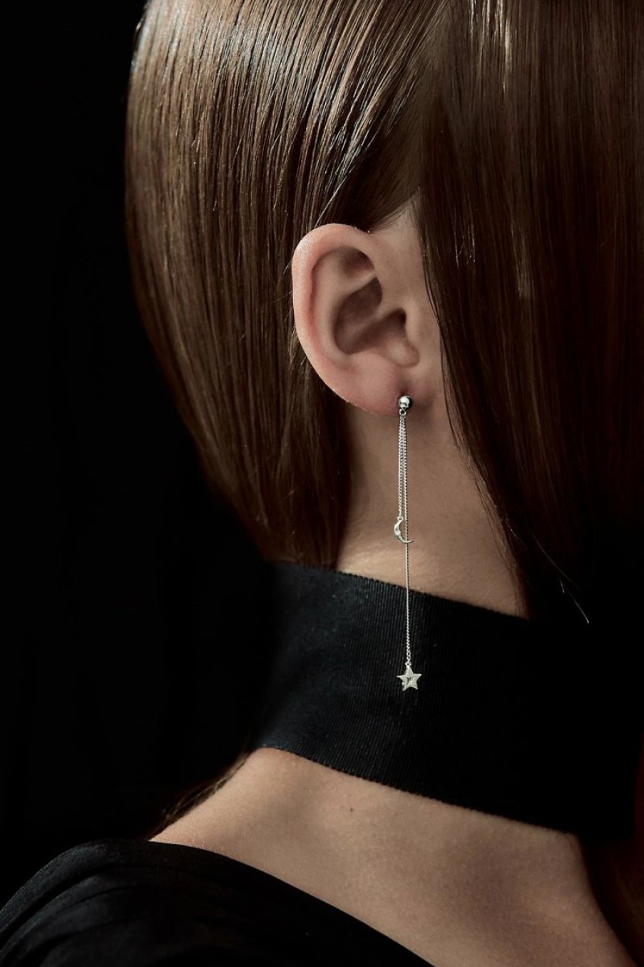 * Karen Walker Jewellery | Moon & Star Pendulum | Jewellery