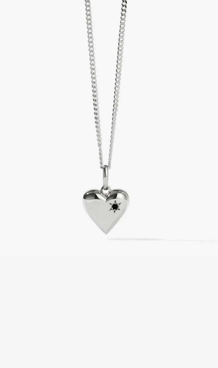 * Meadowlark | Camille Necklace Set Silver / Black Diamond | Jewellery