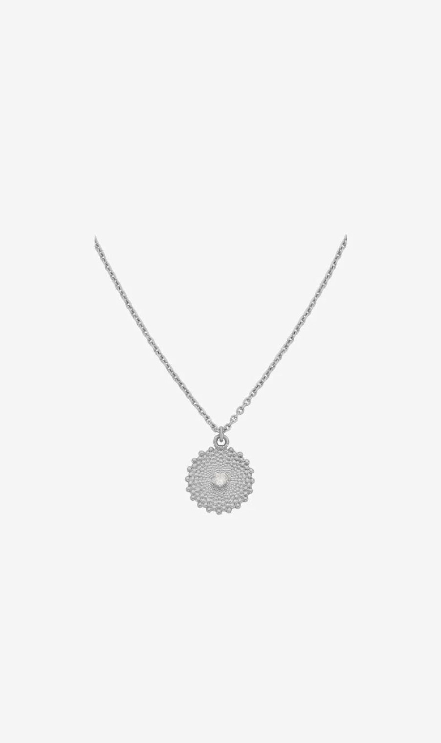 * Zoe & Morgan | Helios Necklace Sterling With White Zircon | Jewellery