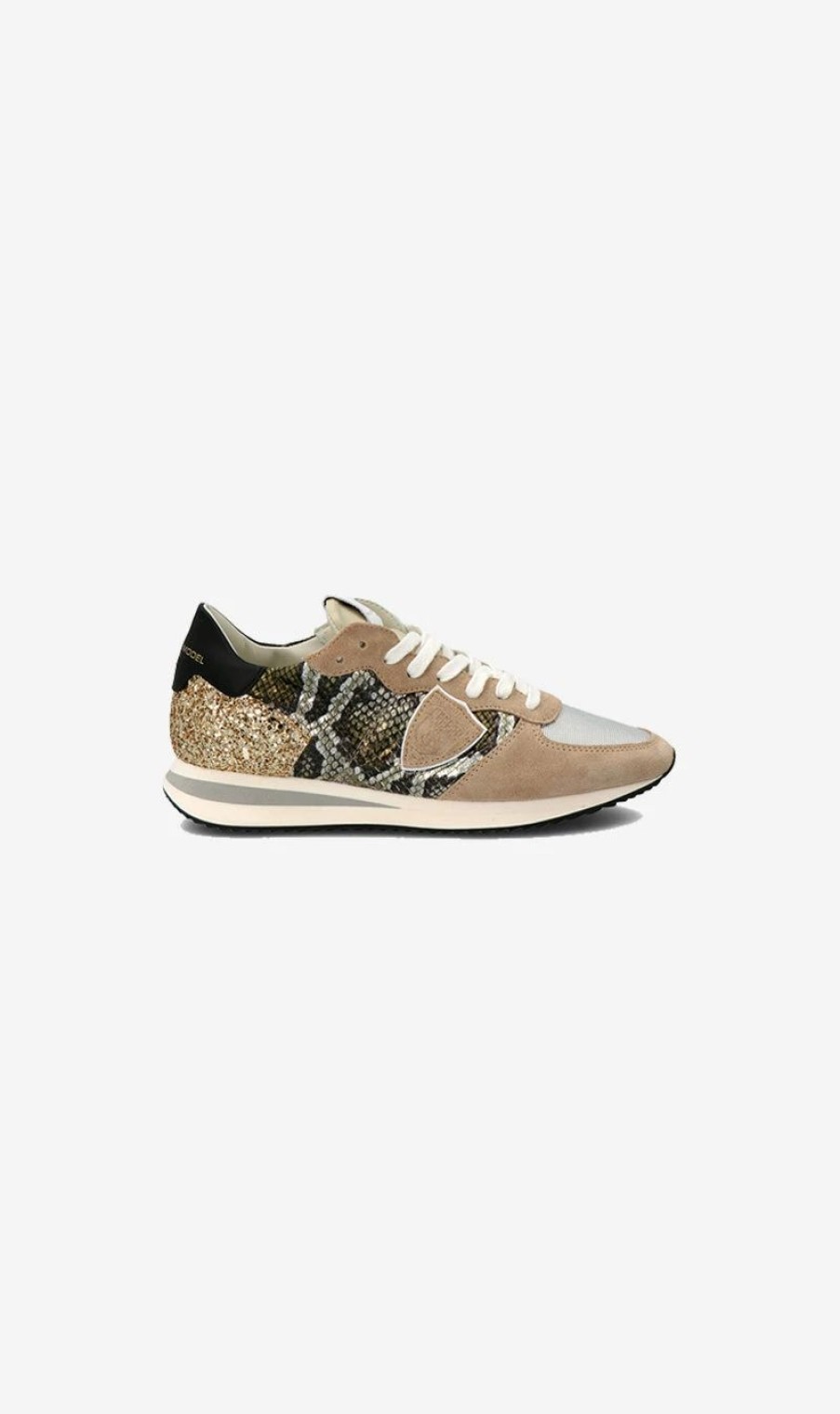 * Philippe Model | Trpx Low Python Mixage Or | Sneakers