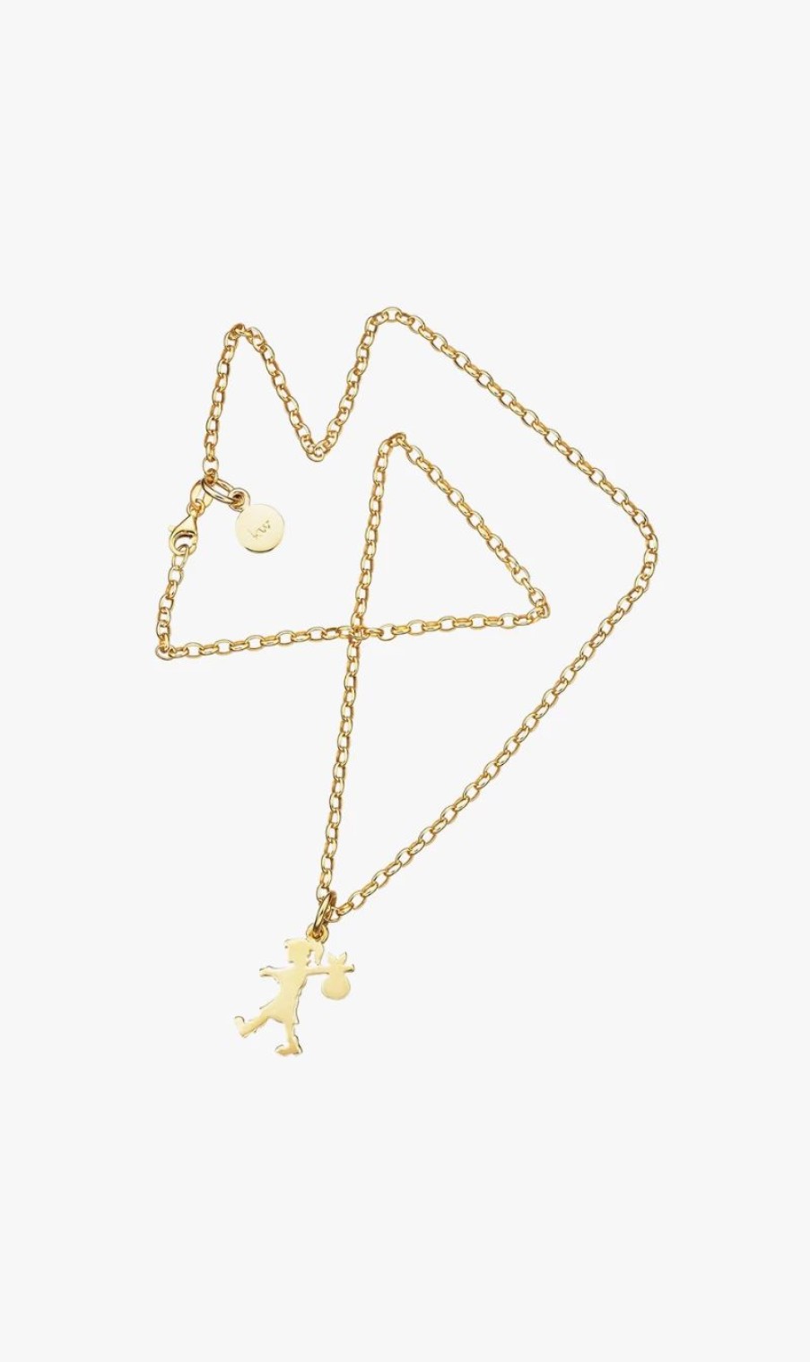 * Karen Walker Jewellery | Runaway Girl Pendant 45Cm 9Ct | Jewellery