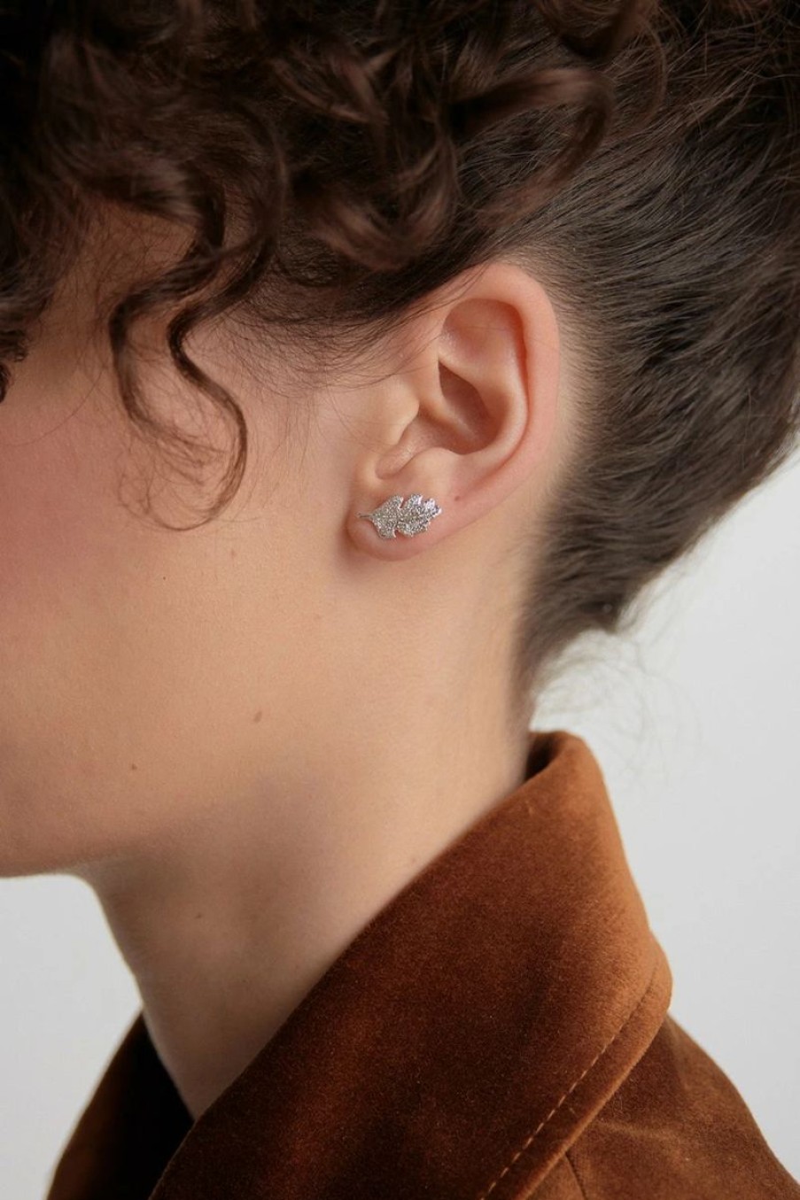 * Worth & Douglas Karen Walker | Leaf Studs | Jewellery