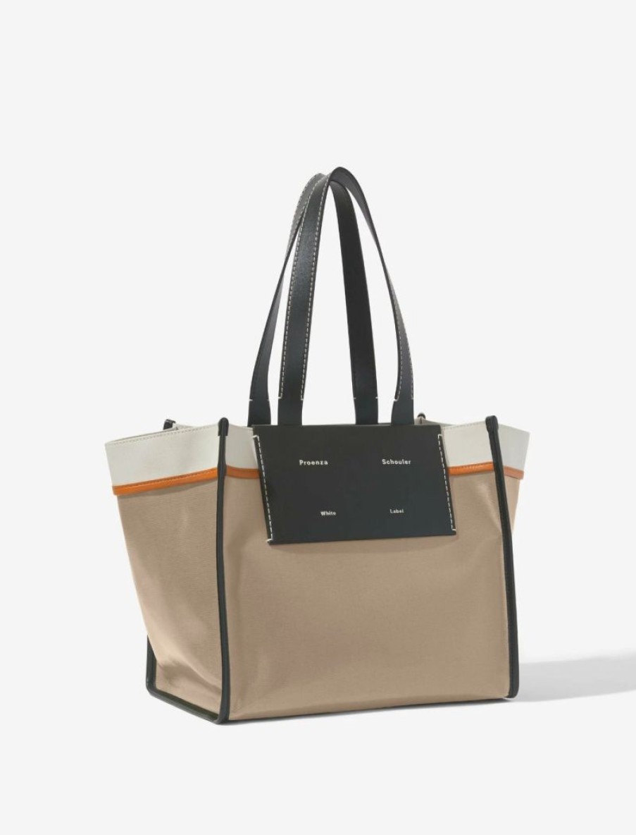 * Proenza Schouler White Label | Large Morris Coated Canvas Tote Clay | Bags & Wallets