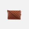 * Karen Walker | Monogram Double Zip Pouch Chestnut | Bags & Wallets