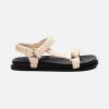 * La Tribe | Elke Braided Sandal Cream | Sandals