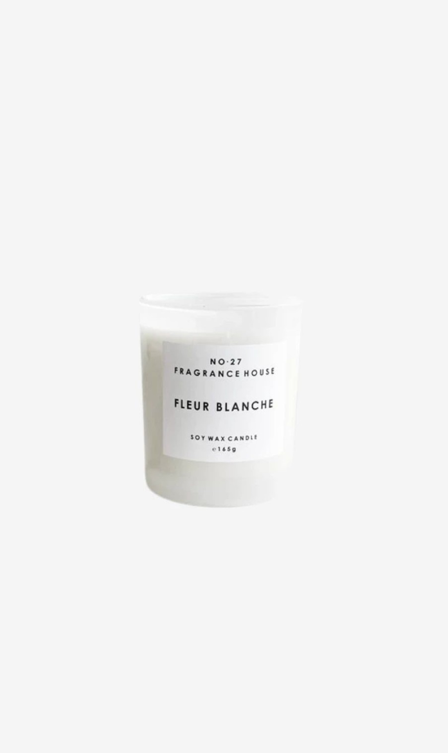 * Fragrance House No.27 No.27 Fragrance House | Candle Fleur Blanche | Candles & Room Fragrance