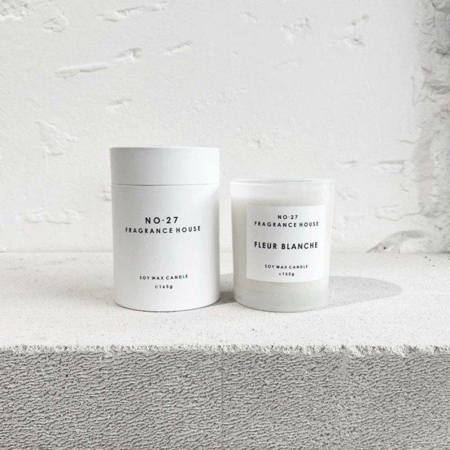 * Fragrance House No.27 No.27 Fragrance House | Candle Fleur Blanche | Candles & Room Fragrance