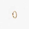 * Anine Bing | Small Diamond Hoop | Jewellery