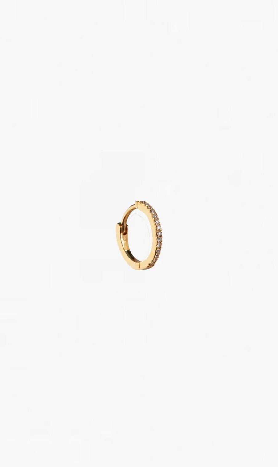 * Anine Bing | Small Diamond Hoop | Jewellery