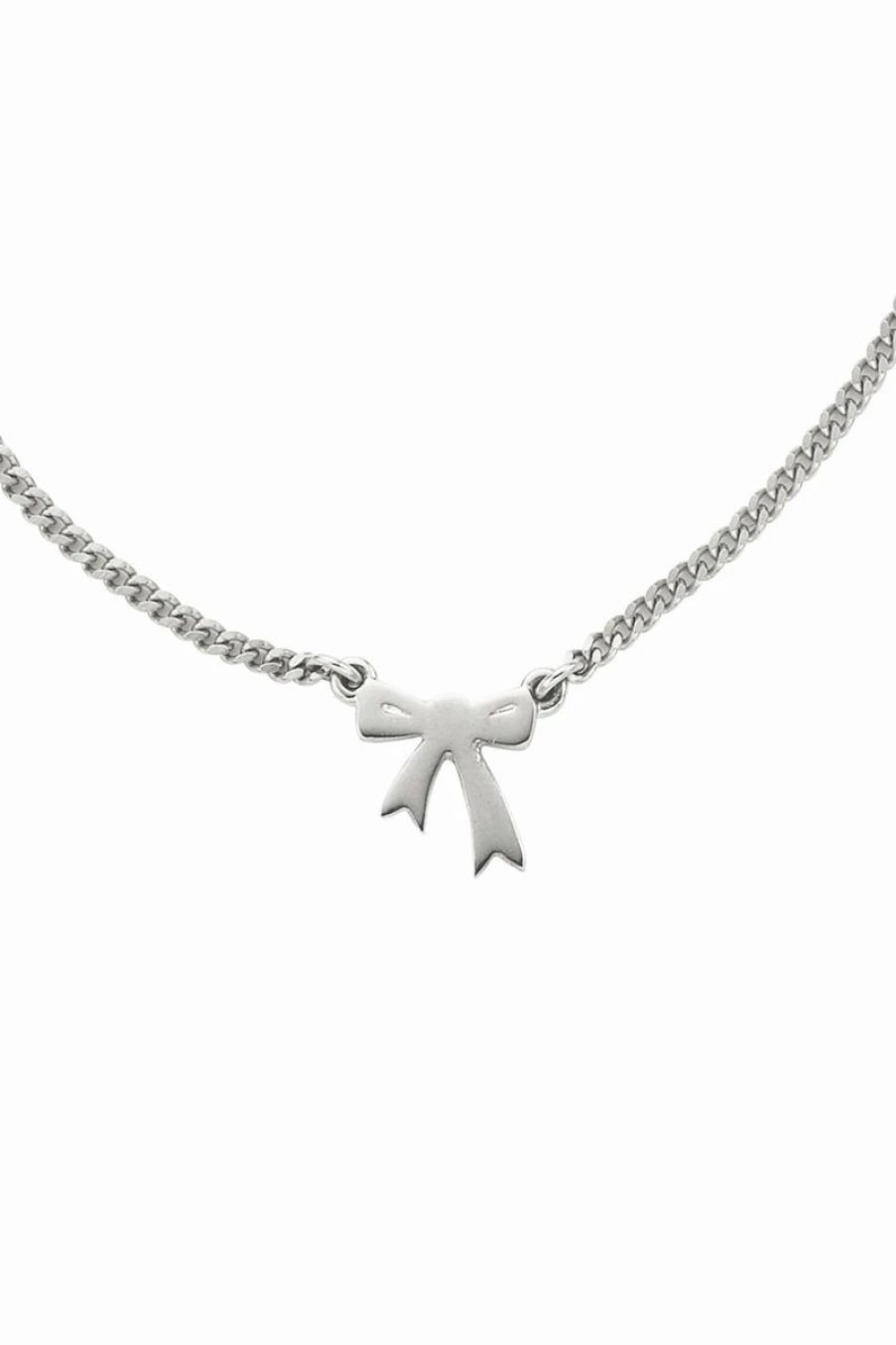 * Karen Walker Jewellery | Mini Bow Necklace 45Cm | Jewellery