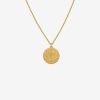 * Zoe & Morgan | Communication Vishuddha Necklace 22K Plated | Jewellery