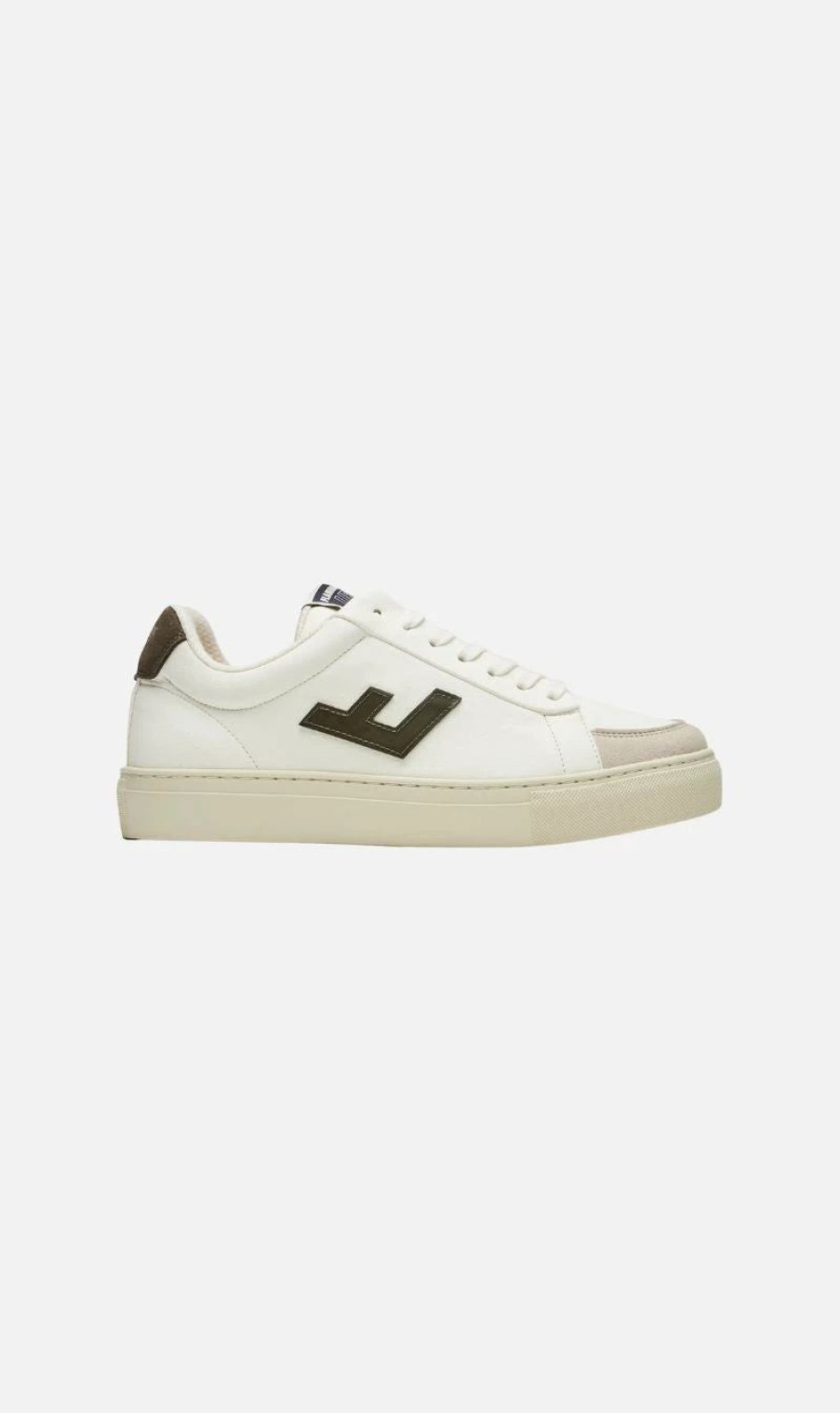 * Flamingos Life | Classic 70S Sneaker Off White / Khaki | Sneakers