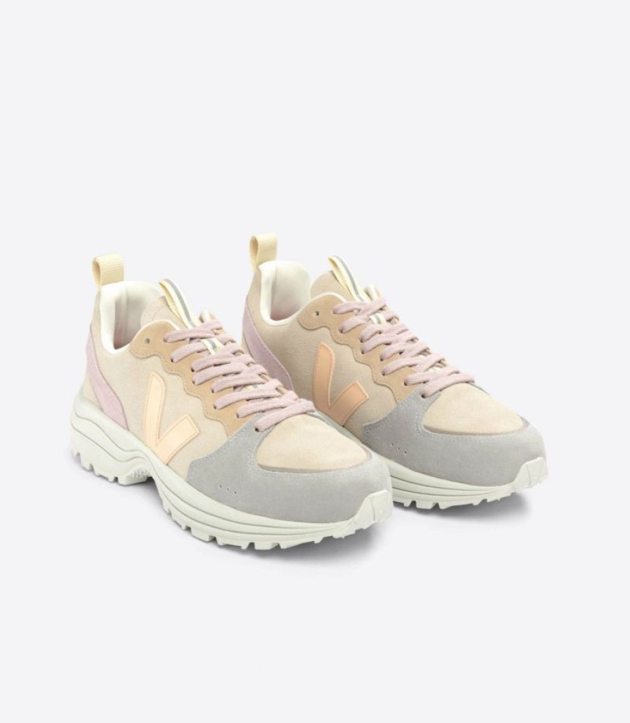 * Veja | Venturi Suede Almond Peach | Sneakers