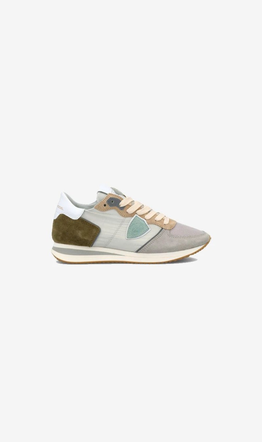 * Philippe Model | Trpx Low Mondial Gris Blanc | Sneakers