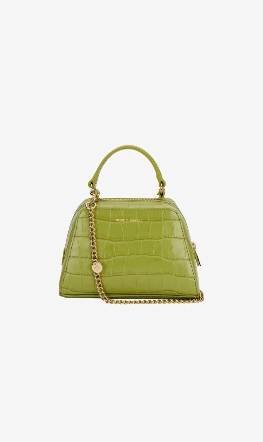 * Deadly Ponies | Mr Mini Verne Croc Basil | Bags & Wallets