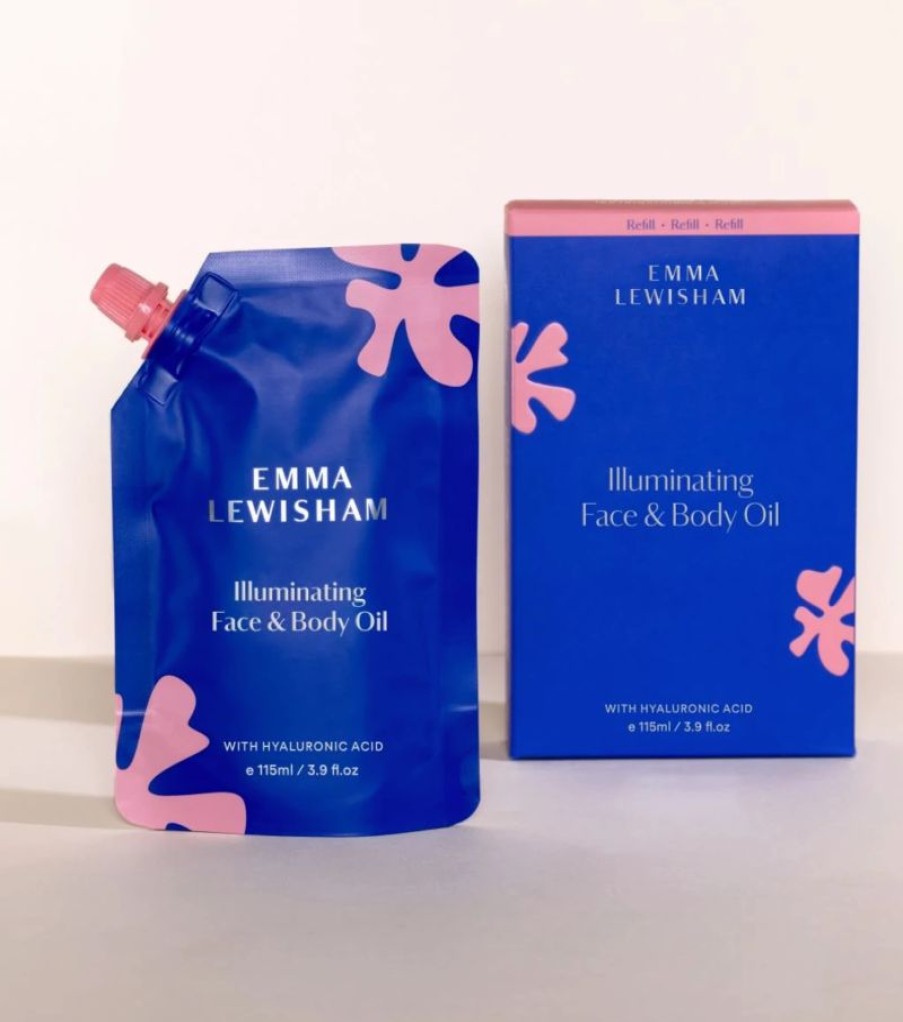 * Emma Lewisham | Illuminating Face & Body Oil Refill Pouch | Beauty