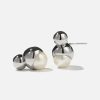 * Meadowlark | Selene Pearl Earrings Sterling | Jewellery