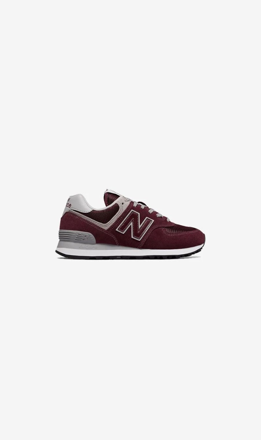 * New Balance | 574 Burgundy With White | Sneakers