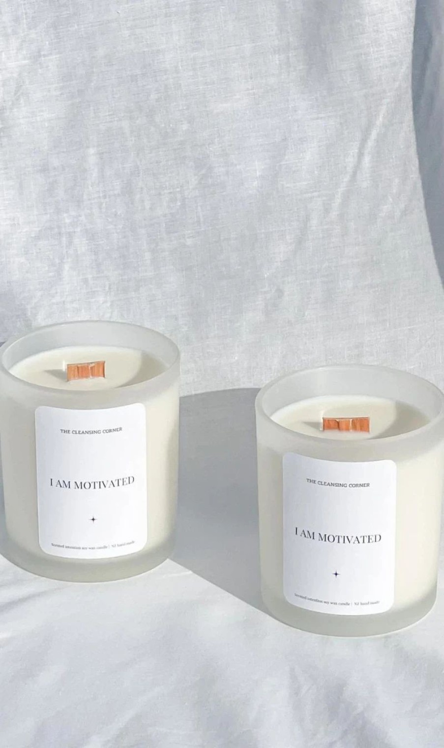 * The Cleansing Corner | Affirmation Candle I Am Motivated | Candles & Room Fragrance