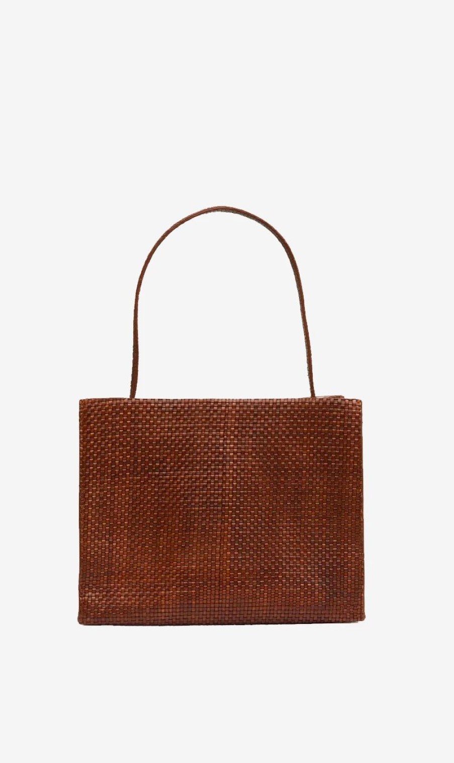 * St Agni St. Agni | Woven Minimal Mini Tote Antique Tan | Bags & Wallets