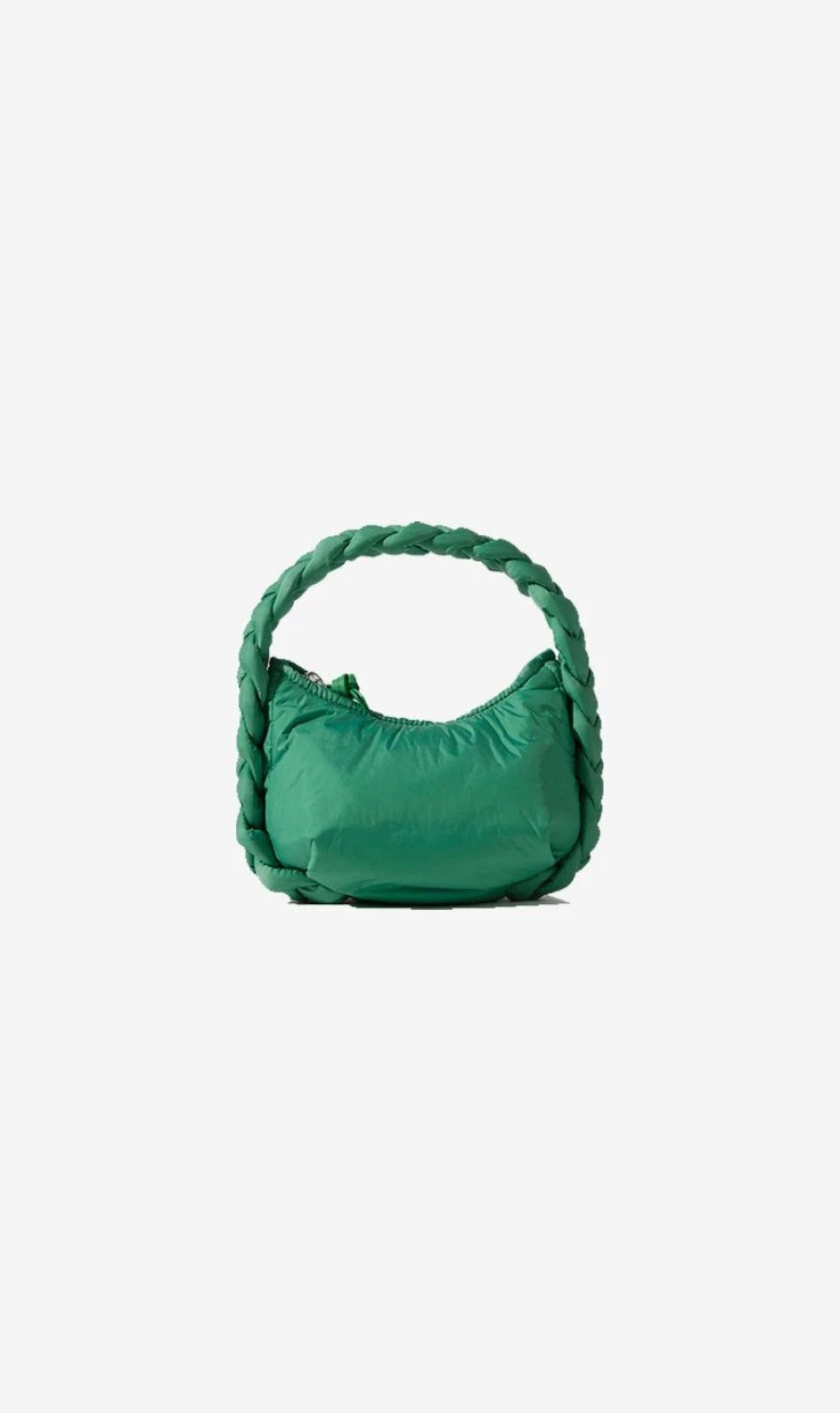 * Hereu | Espiga Mini Nylon Plaited Crossbody Bag Mint | Bags & Wallets