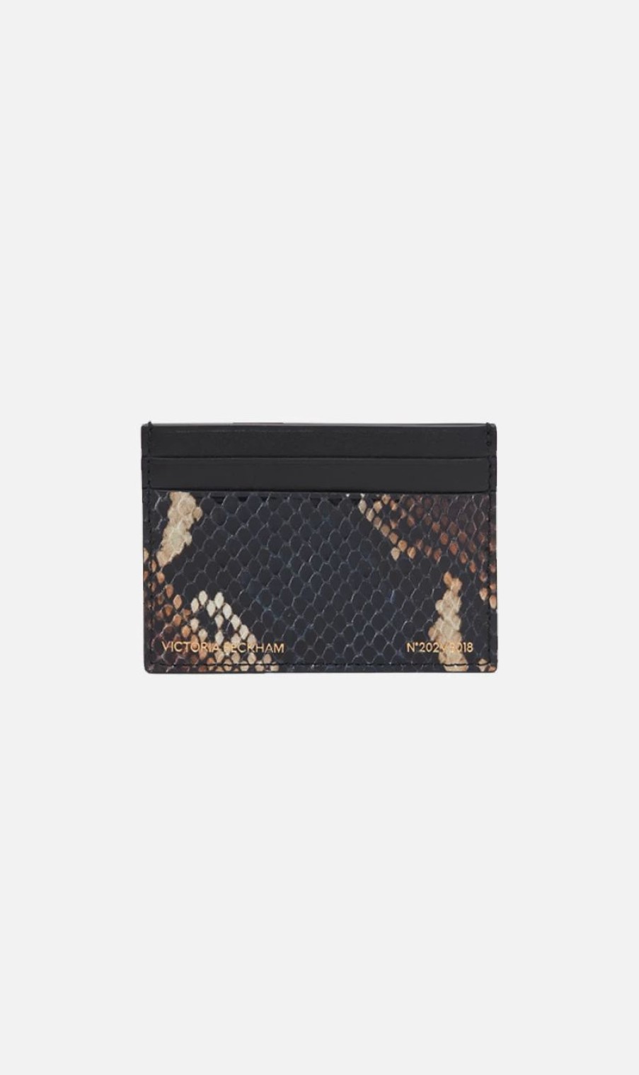 * Victoria Beckham | Card Holder Navy/Brown | Bags & Wallets