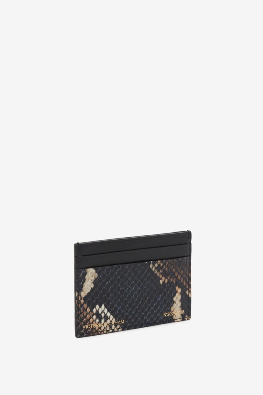 * Victoria Beckham | Card Holder Navy/Brown | Bags & Wallets