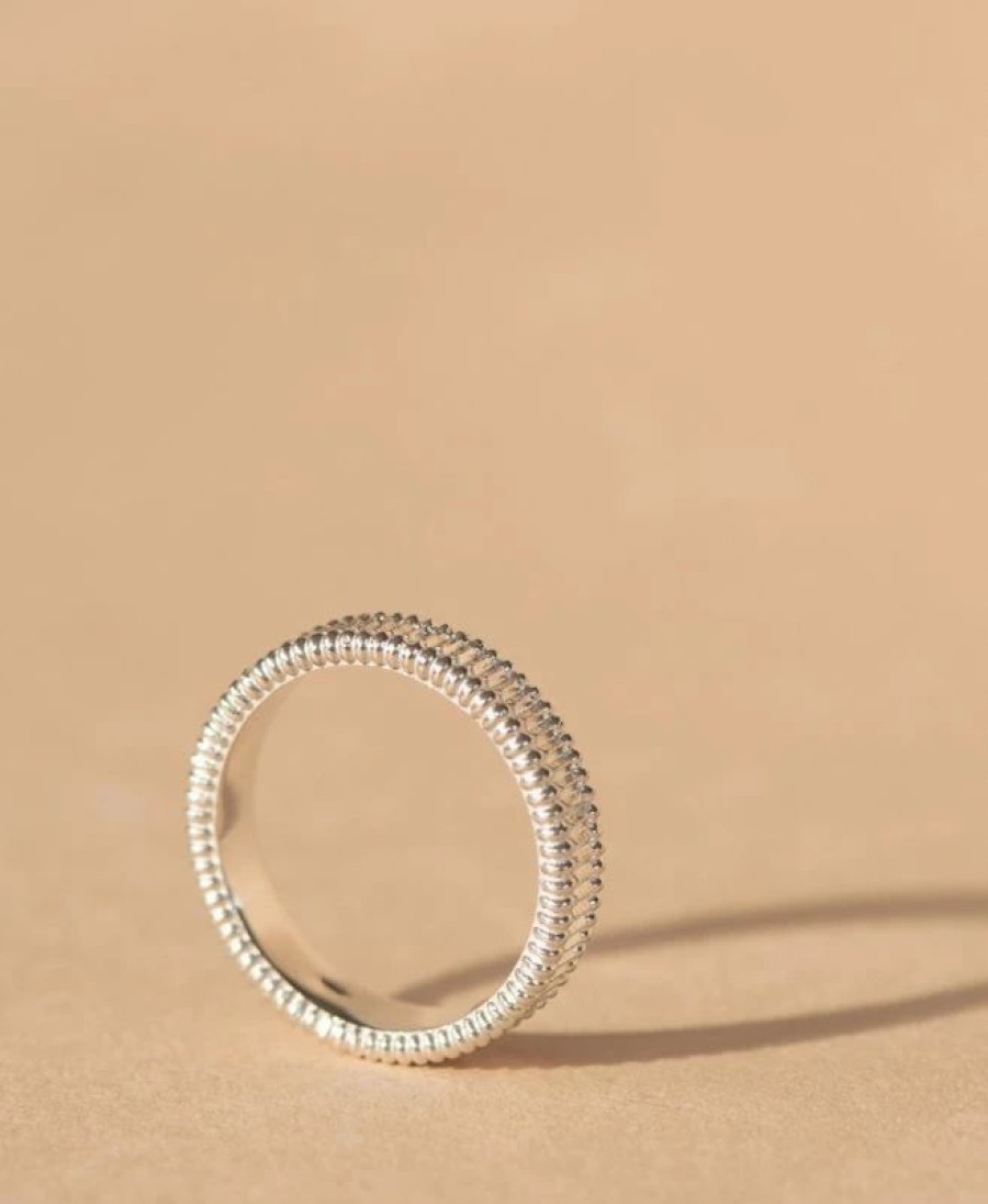 * Zoe & Morgan | Connected Stacker Ring 925 Sterling Silver | Jewellery