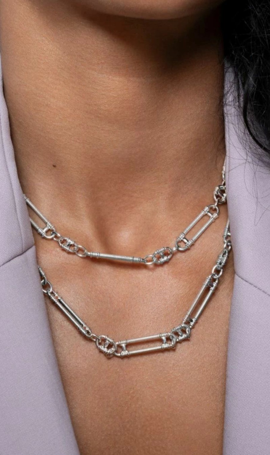 * Zoe & Morgan | Prana Chain 50Cm Silver | Jewellery