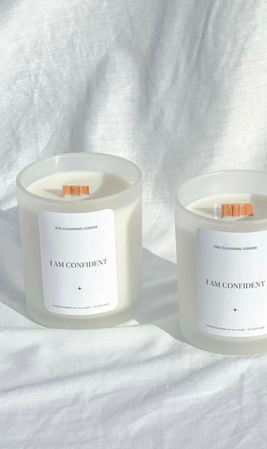 * The Cleansing Corner | Affirmation Candle I Am Confident | Candles & Room Fragrance