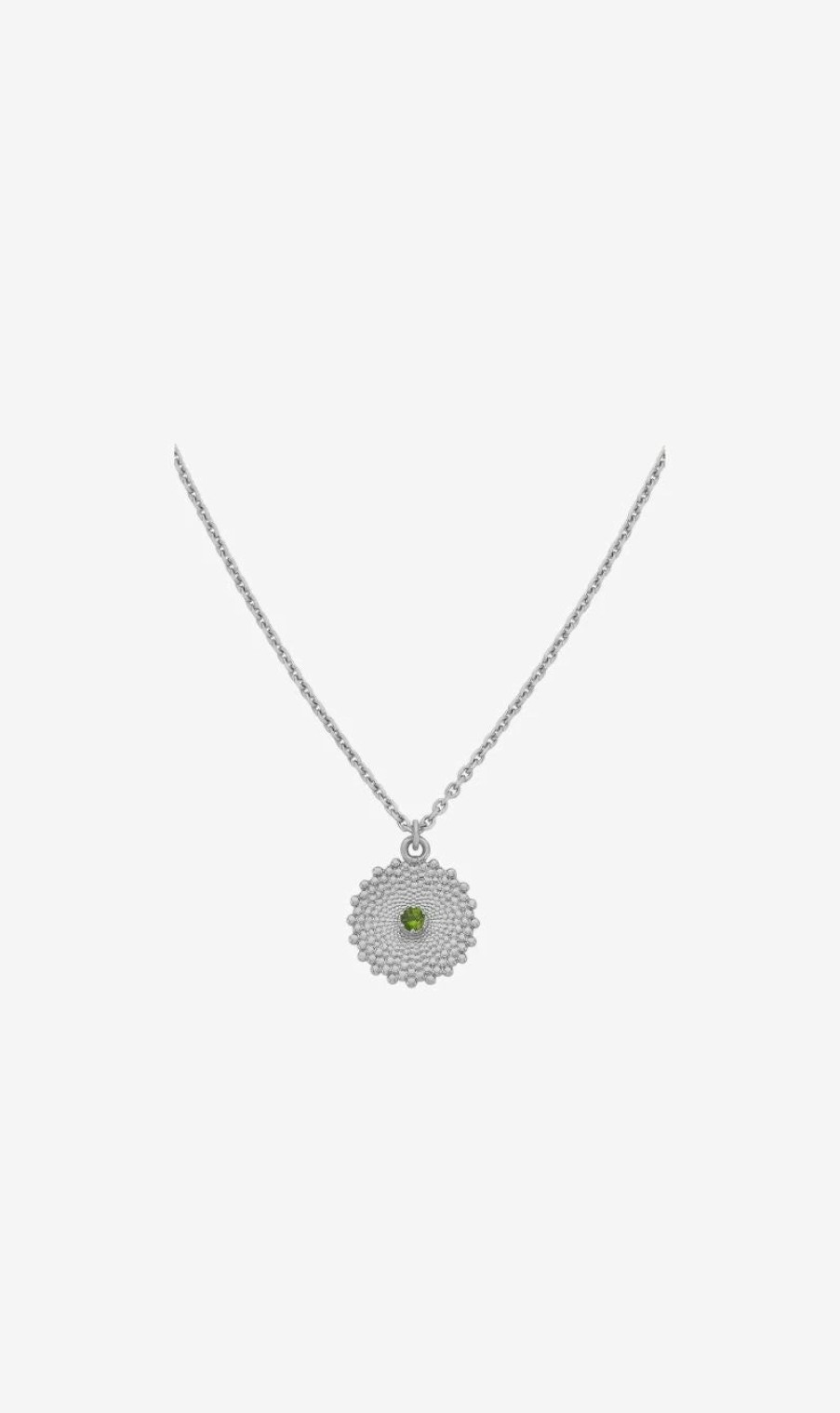 * Zoe & Morgan | Helios Necklace Sterling With Chrome Diopside | Jewellery