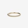 * Meadowlark | 1Mm Halo Eternity Band 9Ct Yellow / White Diamond | Jewellery