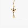 * Meadowlark | Love Dove Necklace Set Gold Plated | Jewellery