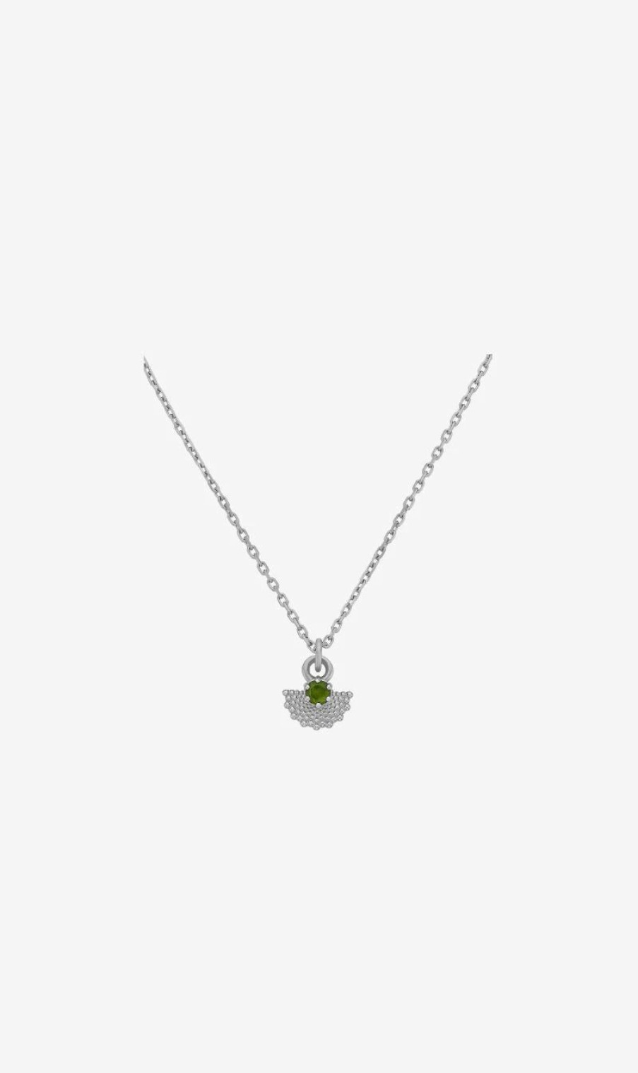 * Zoe & Morgan | Eos Necklace Sterling With Chrome Diopside | Jewellery