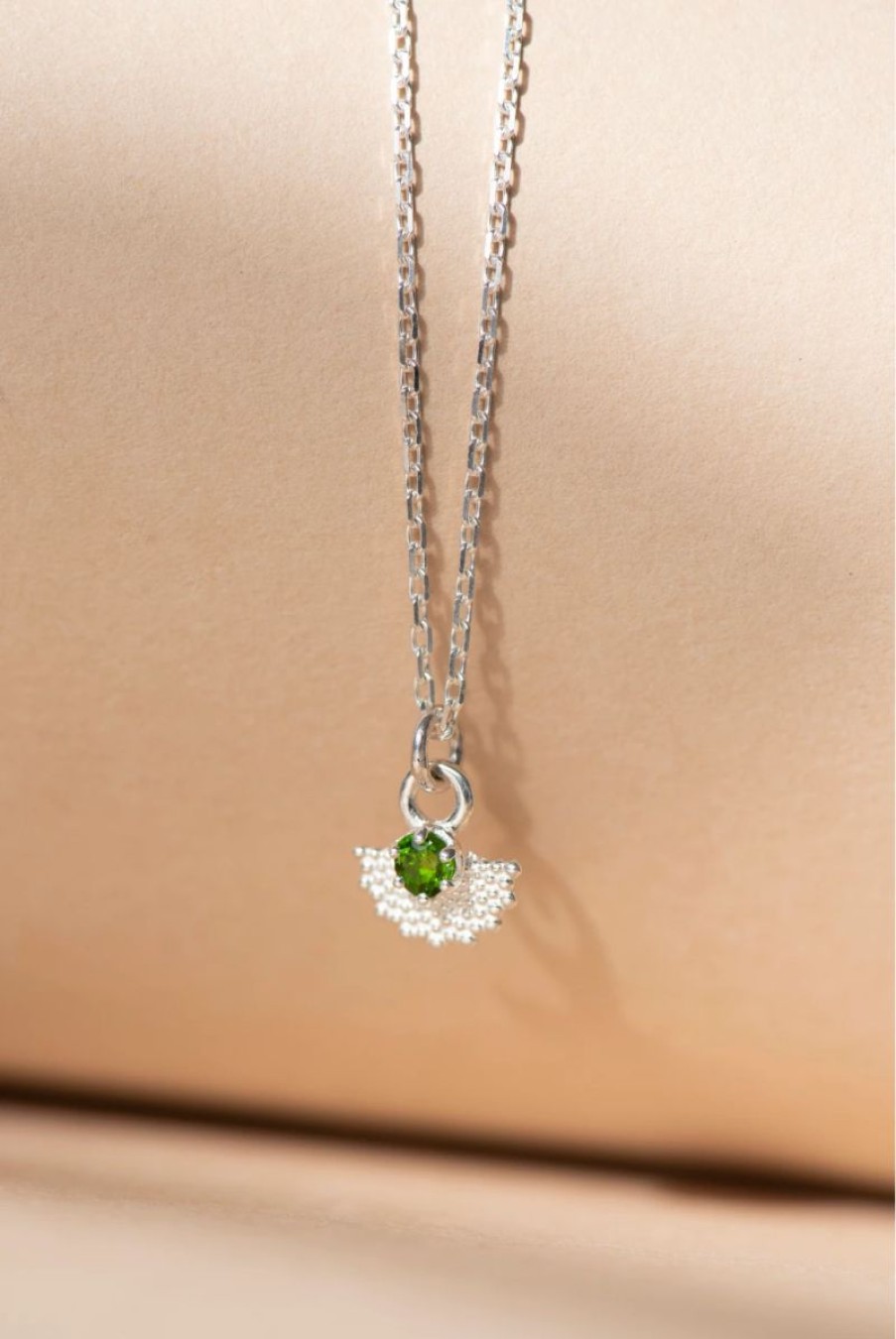 * Zoe & Morgan | Eos Necklace Sterling With Chrome Diopside | Jewellery