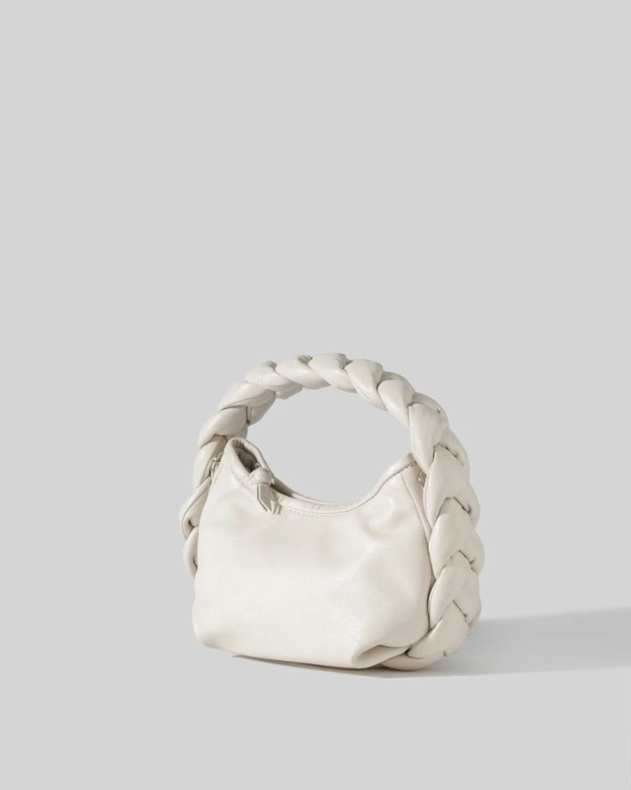 * Hereu | Espiga Mini Plaited Crossbody Bag Cream | Bags & Wallets