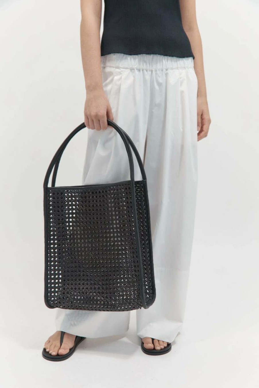 * St Agni | Rattan Tote Bag | Bags & Wallets