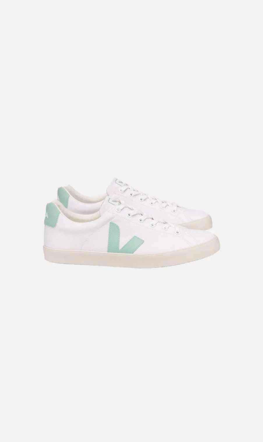 * Veja | Esplar Se Canvas White / Matcha | Sneakers