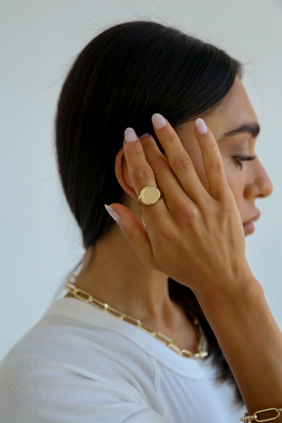 * Dhahab | The Sienna Signet Ring | Jewellery