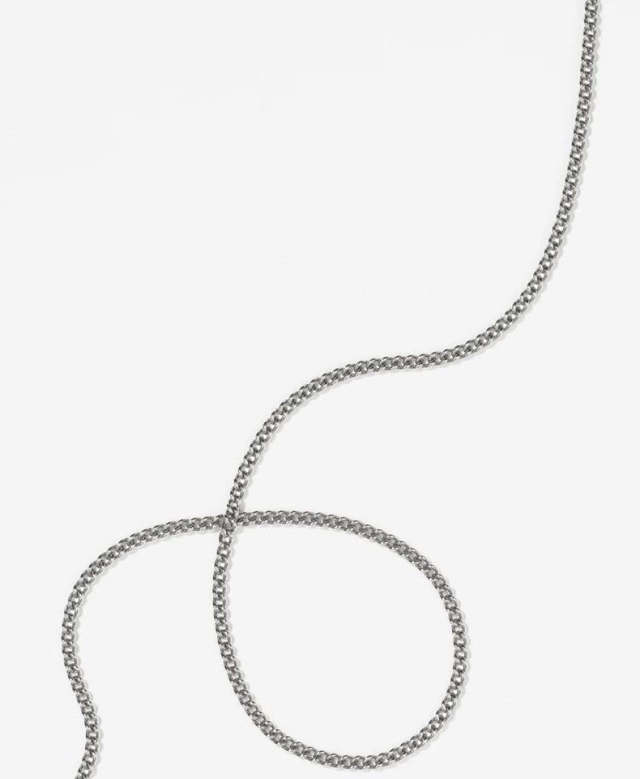 * Meadowlark | Curb Chain Necklace 40Cm Sterling | Jewellery