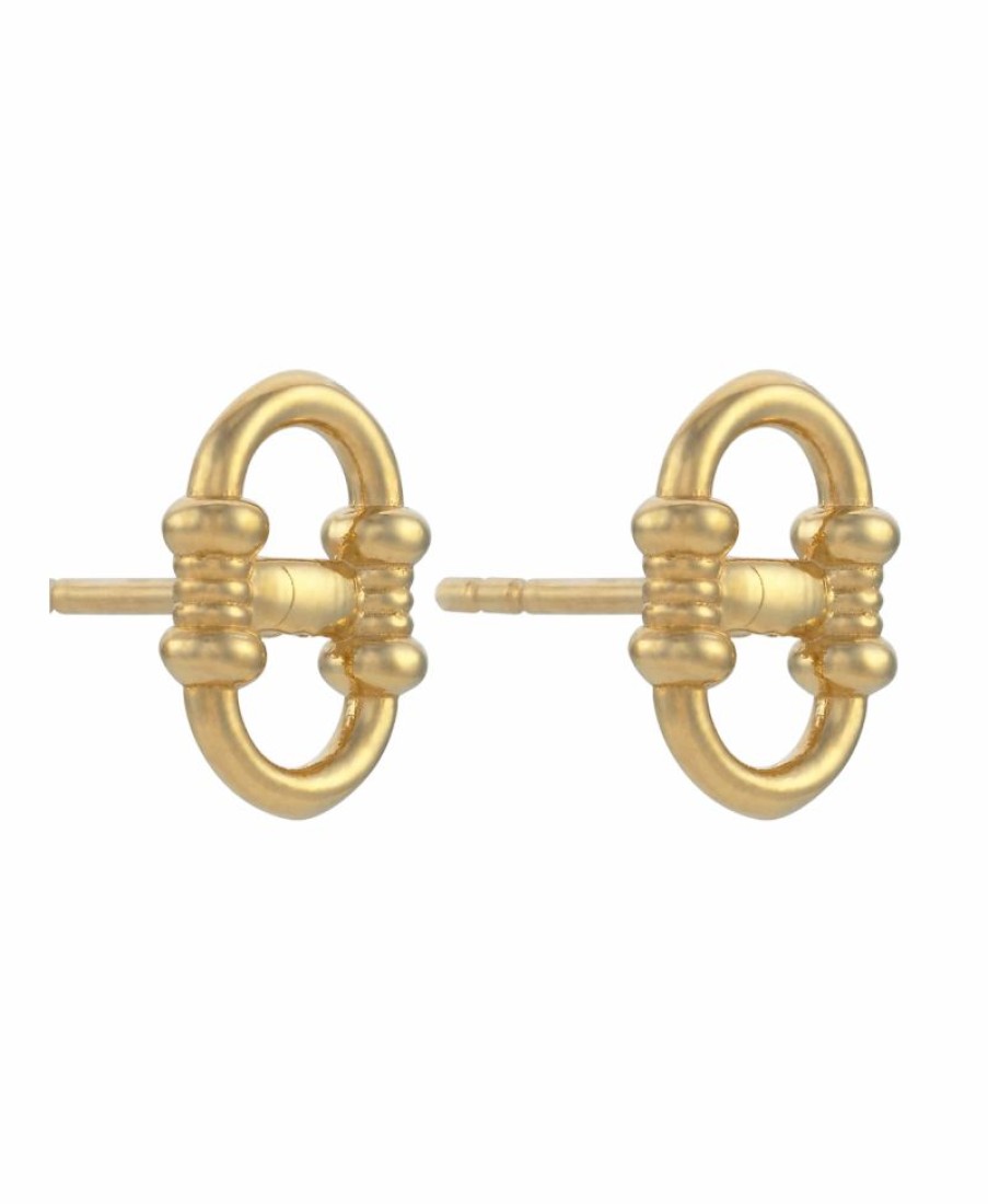 * Zoe & Morgan | Sky Stud Earrings 22K Plated | Jewellery