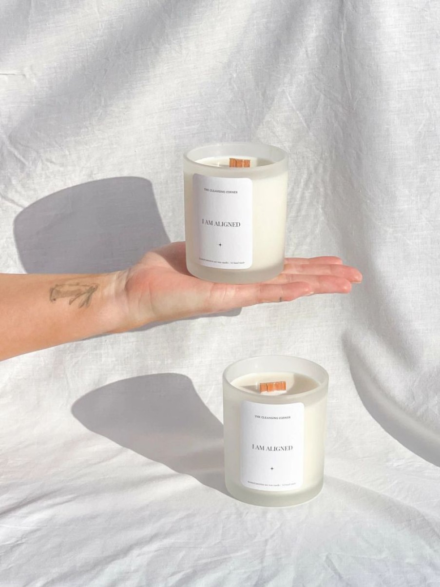 * The Cleansing Corner | Affirmation Candle I Am Aligned | Candles & Room Fragrance