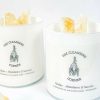 * The Cleansing Corner | Citrine Crystal Candle Frankincense & Myrrh | Candles & Room Fragrance