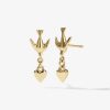 * Meadowlark | Love Dove Stud Gold Plated | Jewellery