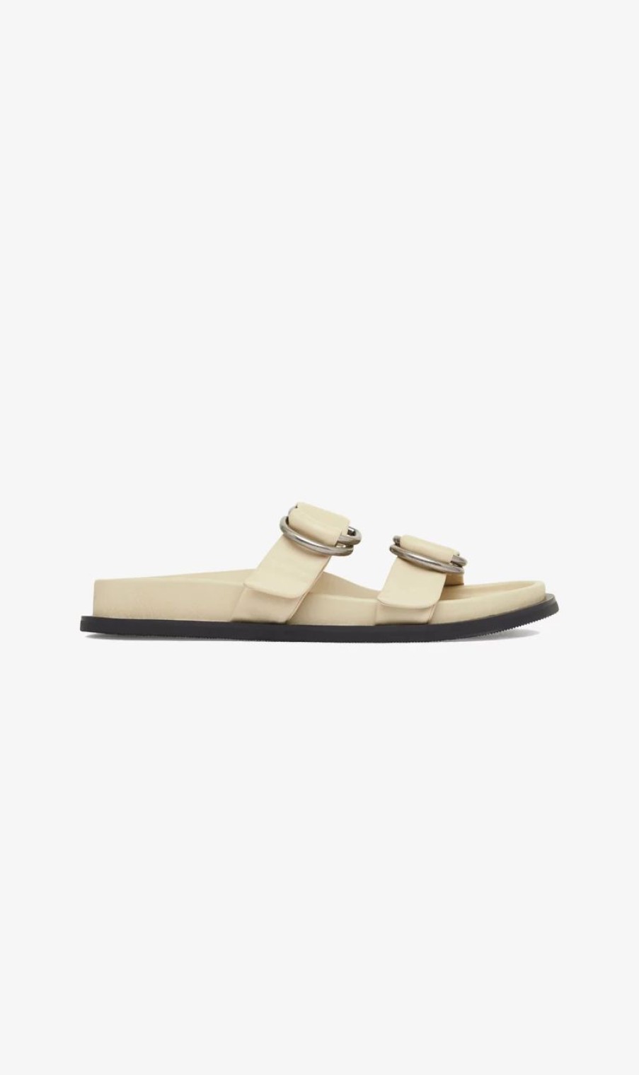 * St Agni St. Agni | Ring Detail Slide Ecru | Sandals