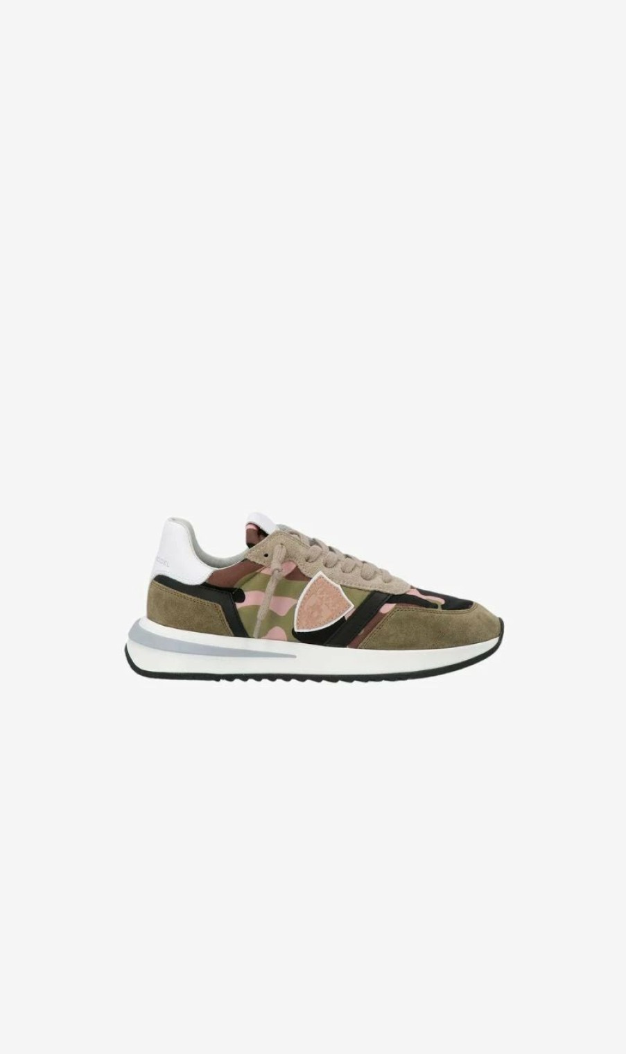 * Philippe Model | Tropez 2.1 Camouflage Militaire Rose | Sneakers