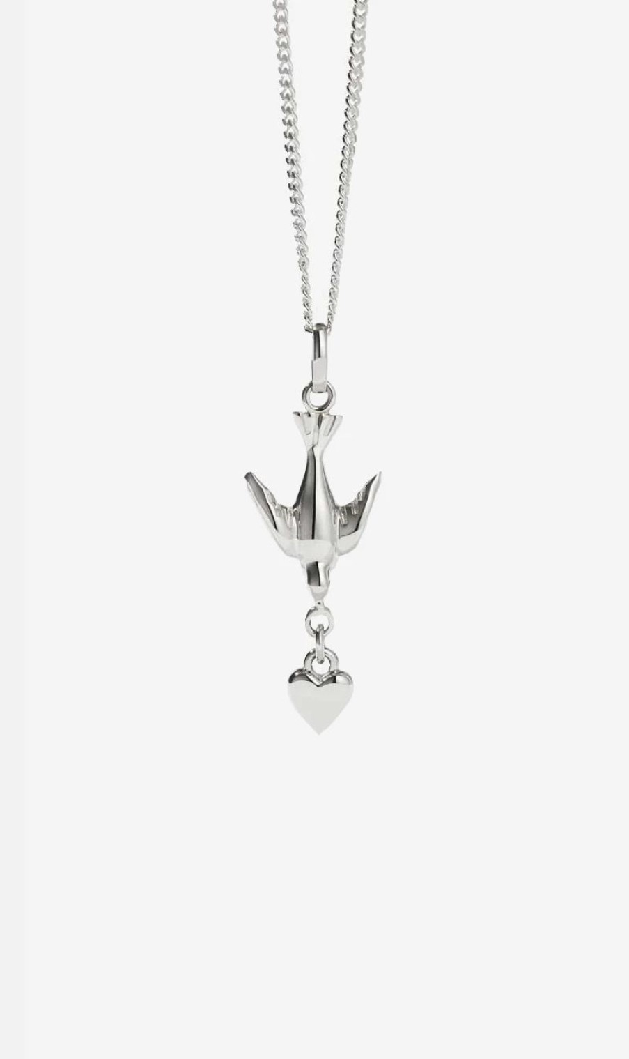 * Meadowlark | Love Dove Necklace 50Cm Silver | Jewellery