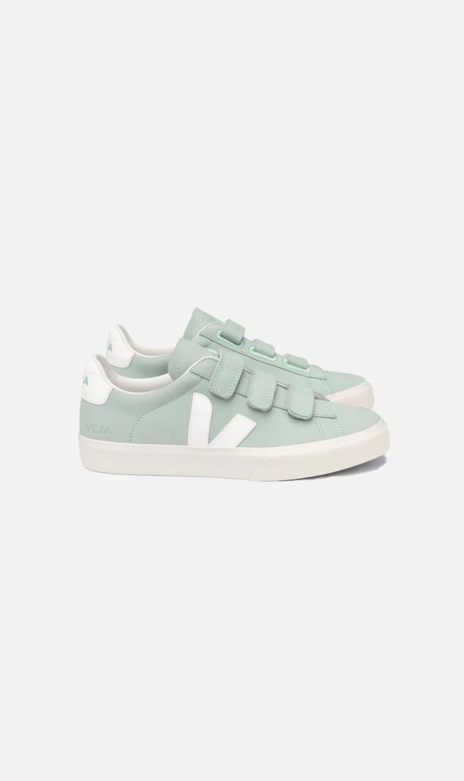 * Veja | Recife Logo Nubuck Matcha / White | Sneakers